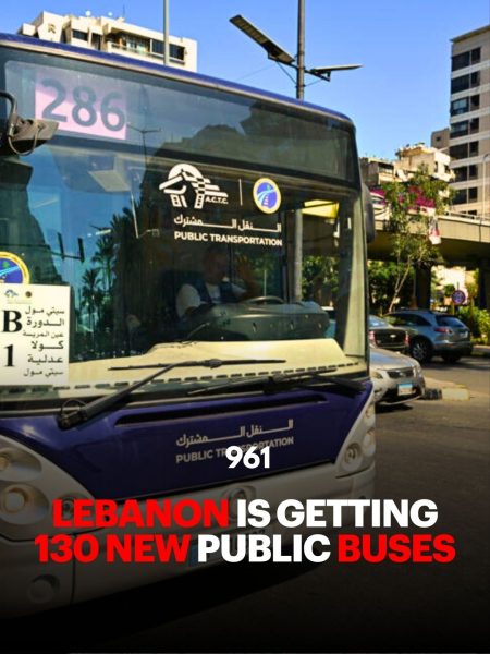 Lebanon public buses 961