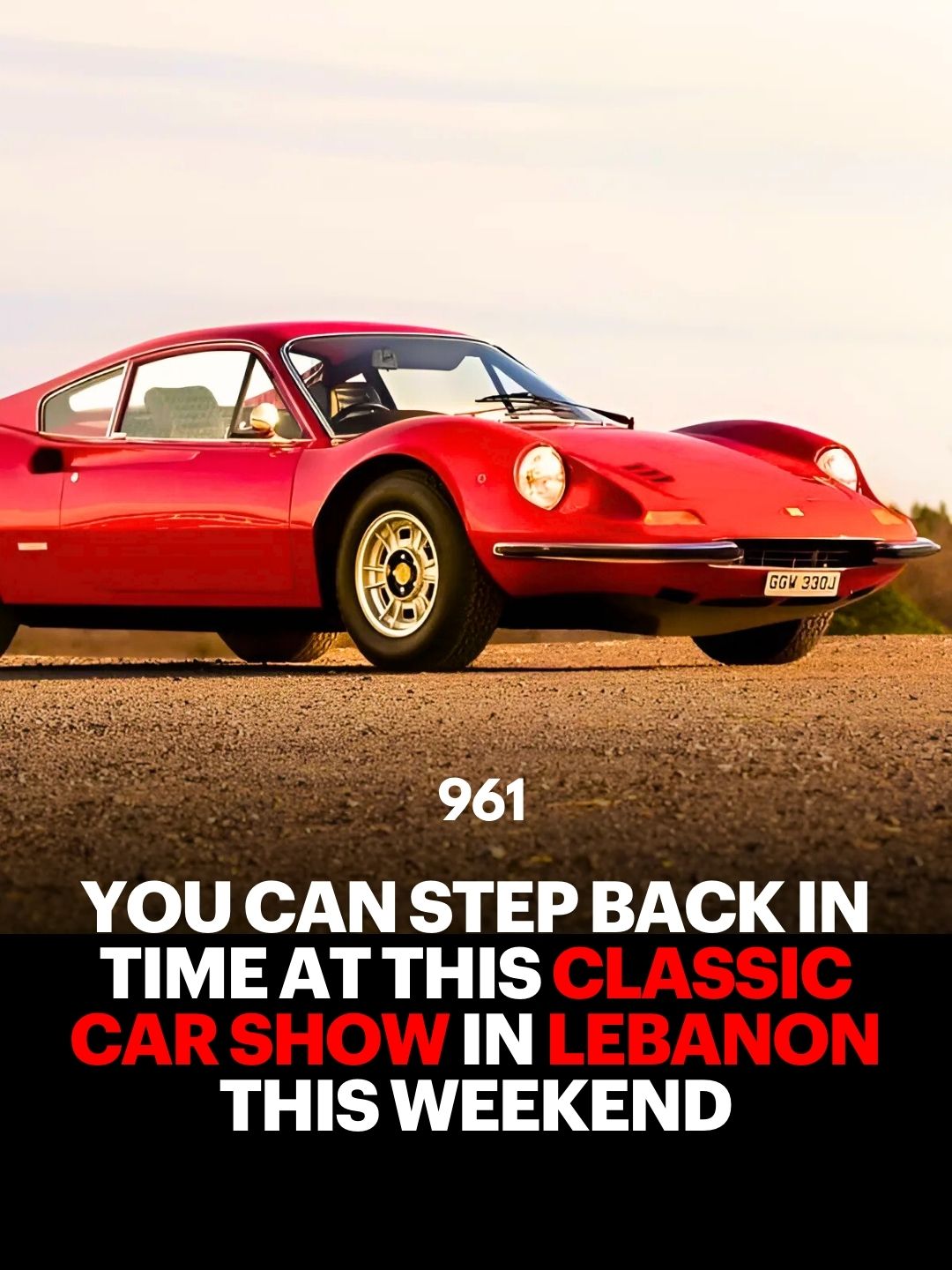 classic car show in Lebanon 961