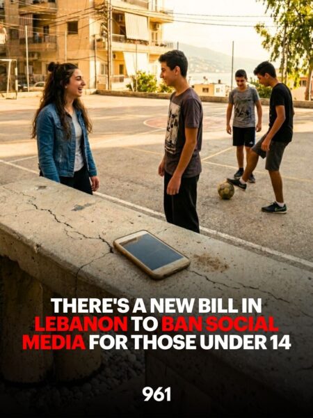 There’s A New Bill In Lebanon To Ban Social Media For Those Under 14 ban social media Lebanon 961