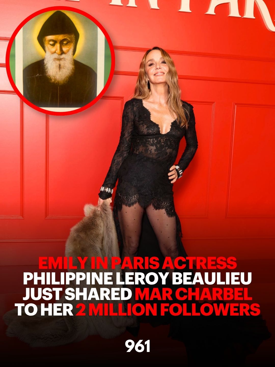 Emily in Paris Actress Philippine Leroy Beaulieu Just Shared Mar Charbel To Her 2 Million Followers 4 Philippine Leroy Beaulieu