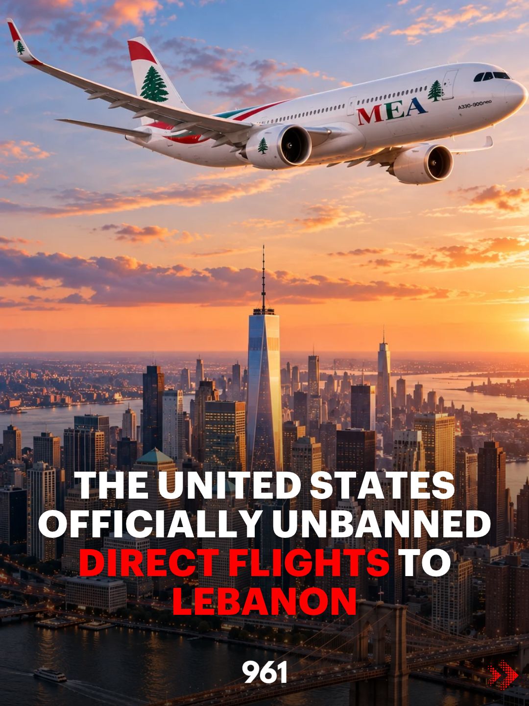 Direct Flights To Lebanon us
